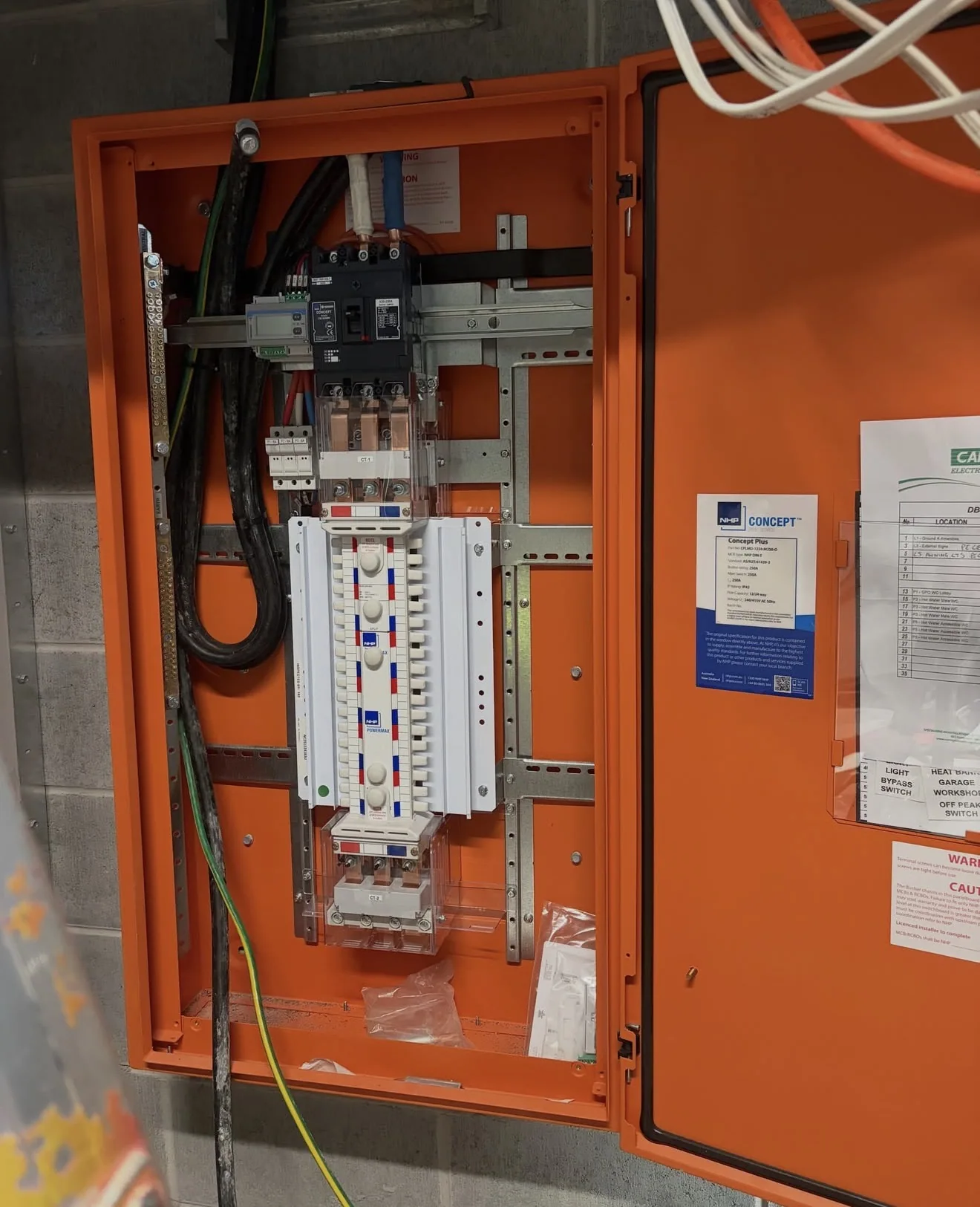 Commercial switchboard